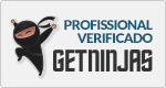 Selo profissional verificado Getninjas